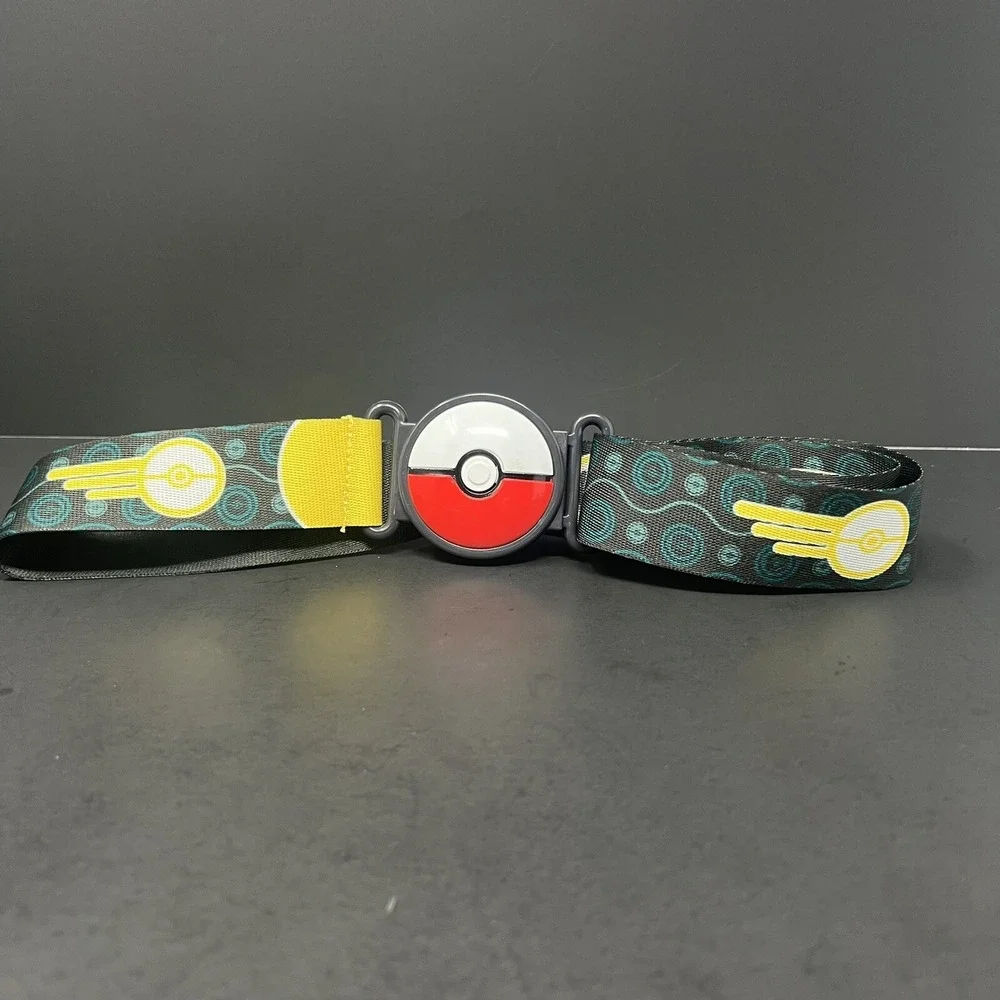 Black‎ Pokemon Clip N Go Belt Poke Ball Adjustable Size Nintendo